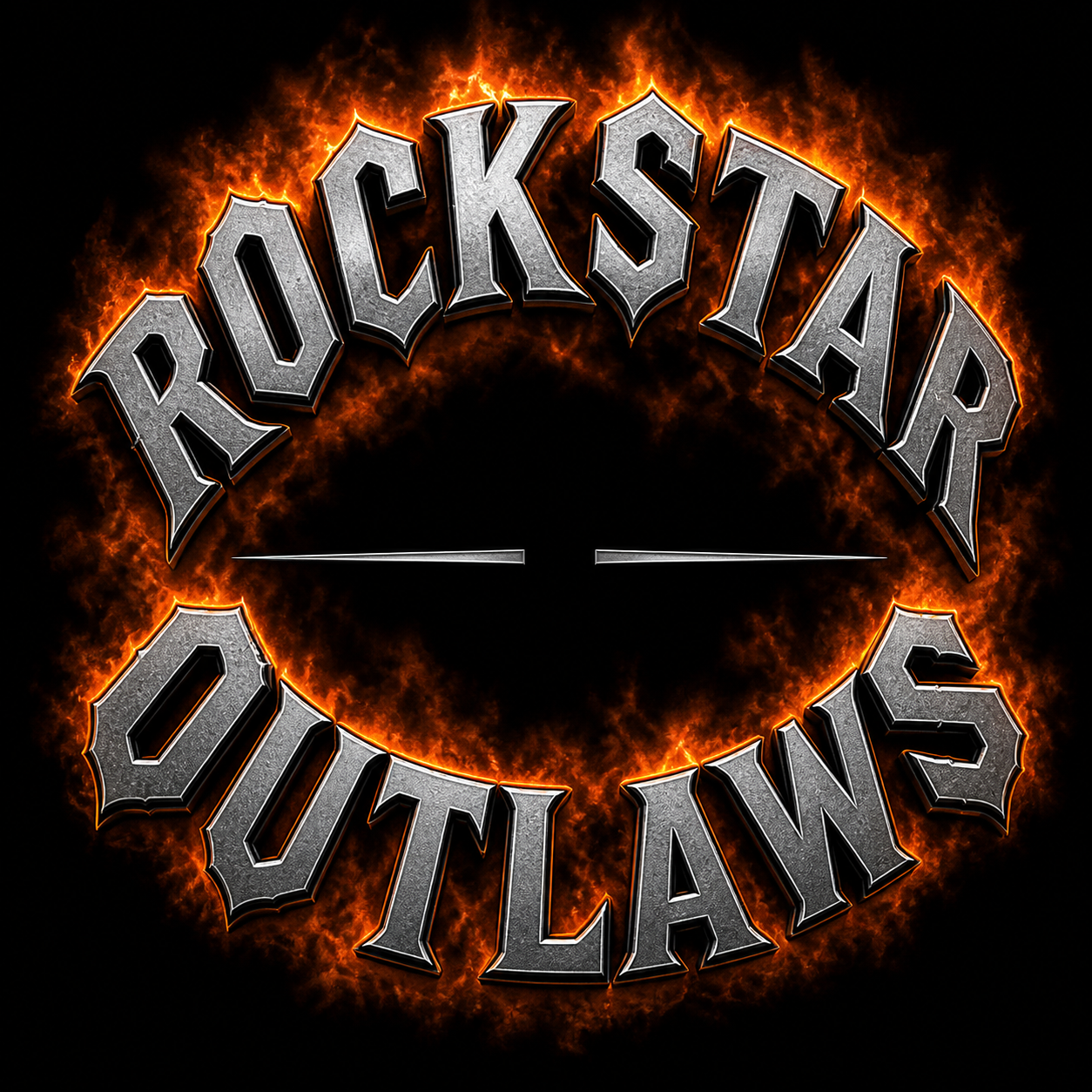 Rockstar Outlaws Logo T-shirt